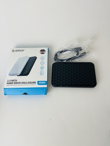ORICO 2520U3 2.5" SATA USB3.0 Portable External Hard Drive ENCLOSURE CASE ONLY - Picture 2 of 2