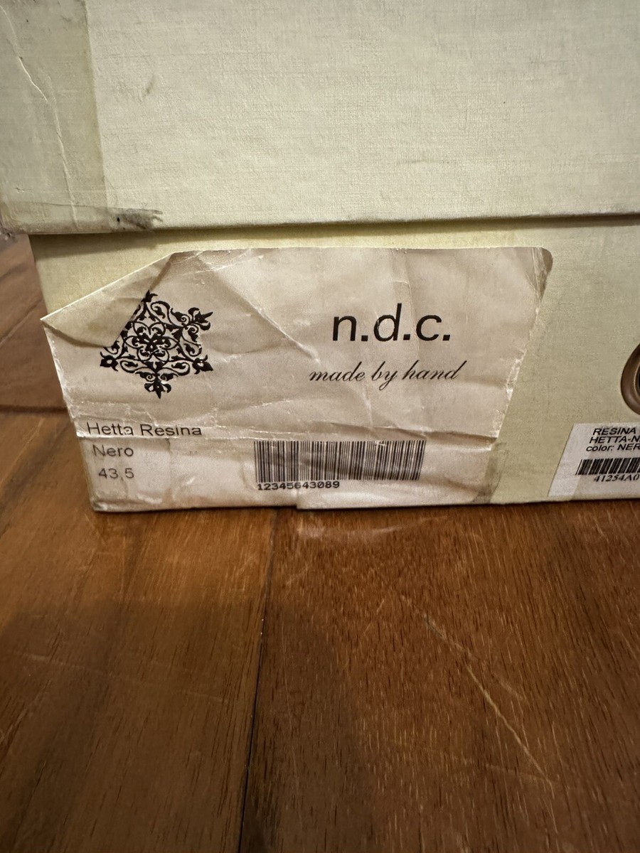 n.d.c. made by hand Hetta Resina Tuxedo / Formal Black Shoes Sz 10.5 n.d.c. made by hand Tuxedo / Formal Shoes Black Sz 10.5  main image 2