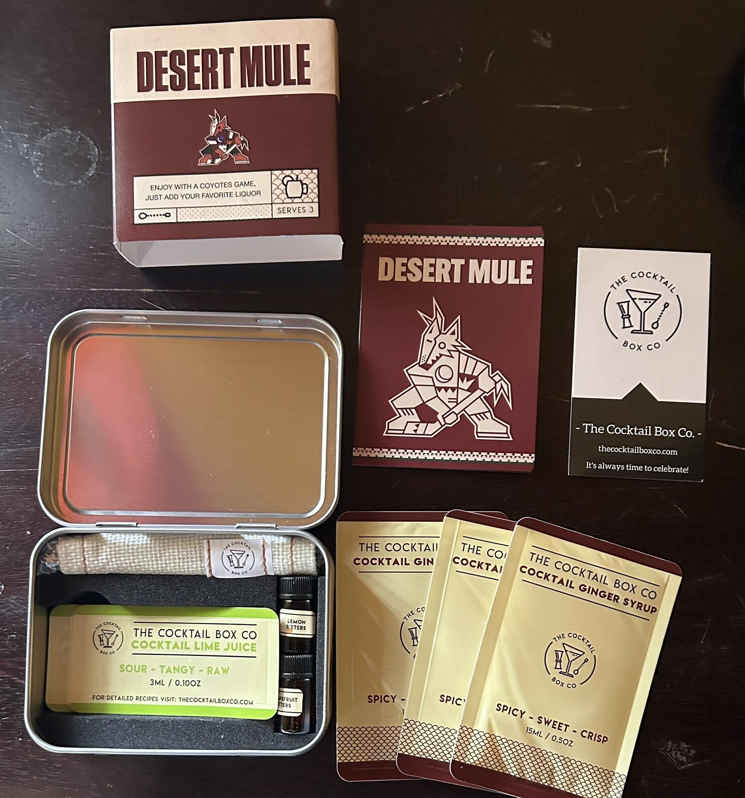 The Cocktail Box - Phoenix Coyotes Desert Mule
