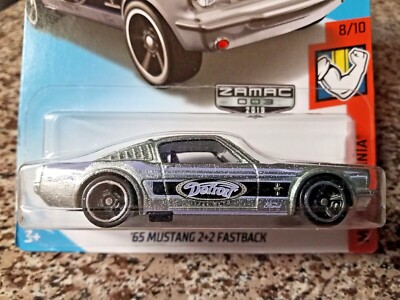 2019 Hot Wheels '65 Mustang 2+2 Fastback 72/250 Muscle Mania