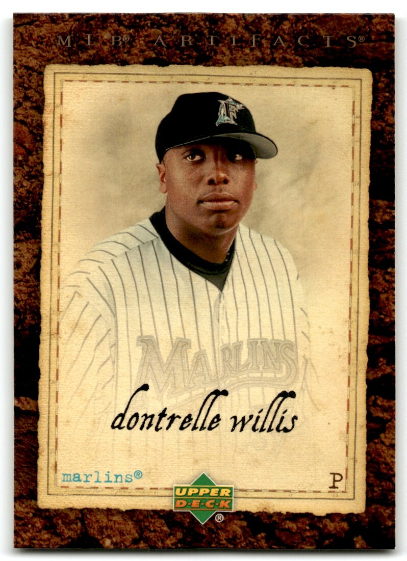 2007 UPPER DECK ARTIFACTS DONTRELLE WILLIS FLORIDA MARLINS #46