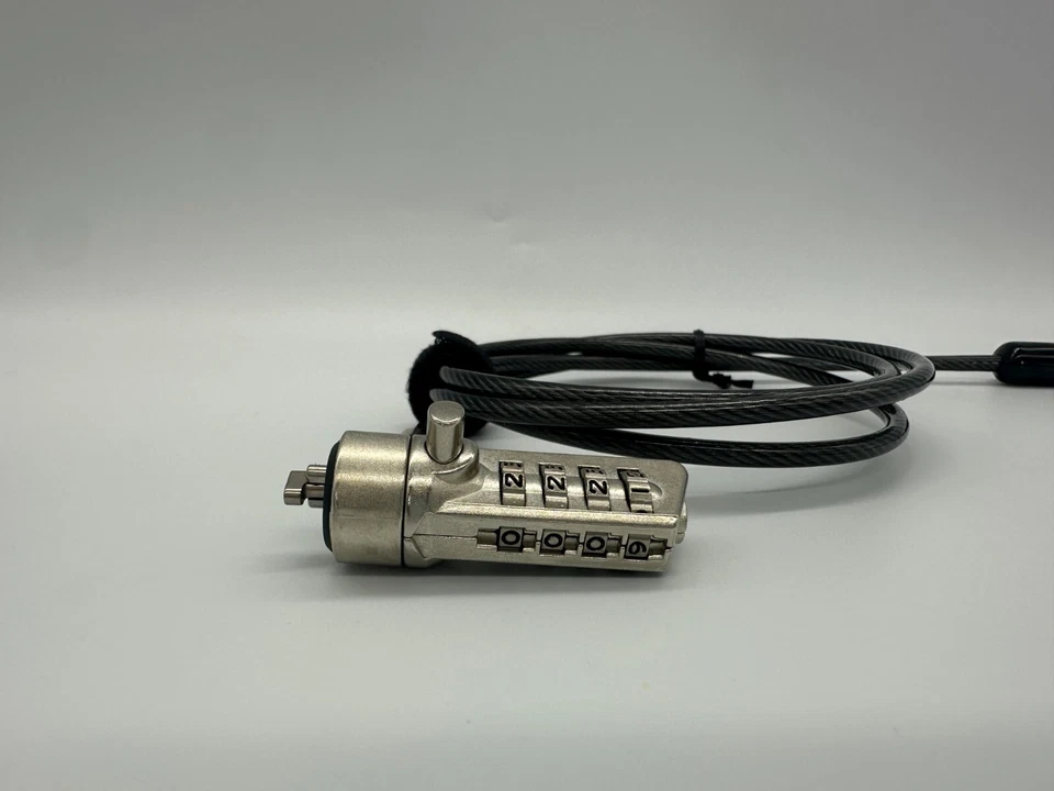 Brand new HP 4FT Combination Lock Security Cable T0Y16AA Black Factory sealed - Image 2 of 4