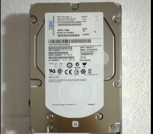 IBM 17P8581/ 45W2323/41Y8487 300GB 15K FC 3.5" 4Gbps HDD - Image 2 of 2