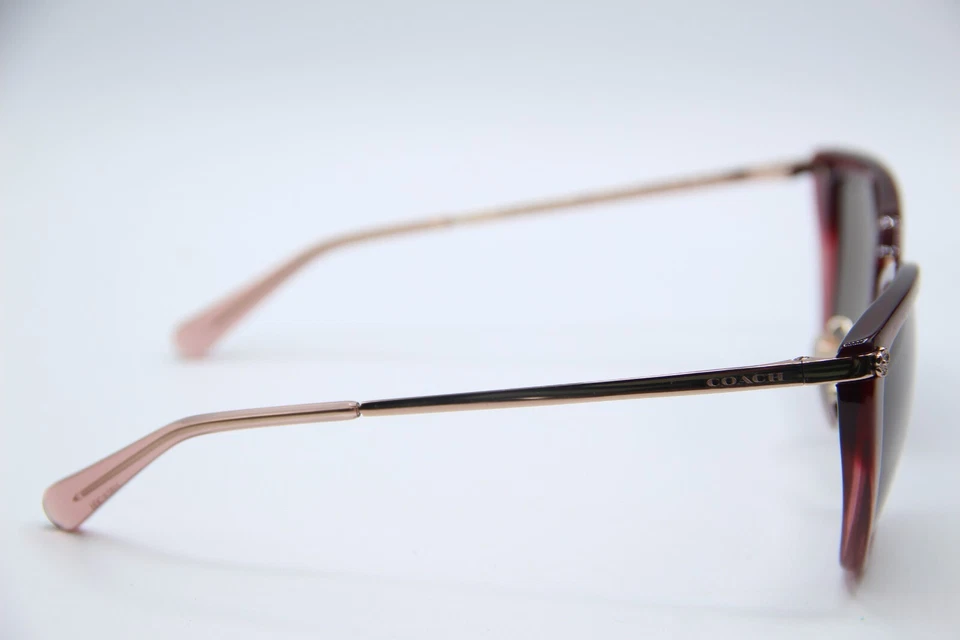 NUEVAS GAFAS DE SOL MICHAEL KORS MK 8276 55513 MARCO AUTÉNTICO DEGRADADO VIOLETA 56-19 Foto 4 de 4