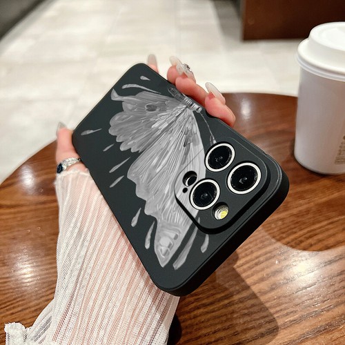 Butterfly Phone Case For iPhone 15 Pro Max 14 13 12 11 8 XR Slim Silicone Cover - Picture 13 of 24