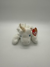 TY "Mystic the Unicorn" Beanie Baby 1993 Collection with Iridescent Horn  Tag