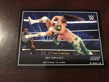2015 Topps WWE Road to Wrestlemania #18 - Bo Dallas