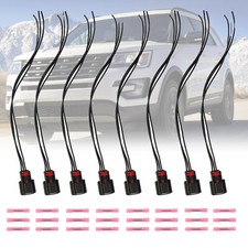 8x For Ford V6 V8 Flex F150 3.5 3.7 5.0l Ignition Coil Connector Plug Cable Wire