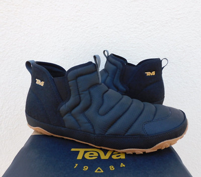 TEVA BLACK1 ALL GENDER ReEMBER TERRAIN MID BOOTS SHOES, WOMEN US 6/ MEN US 4 NIB