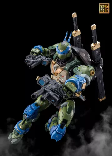 New In Stock HeatBoys HB0012 Robot Mecha Leonardo Metal build Action Figure - Imagen 7 de 17