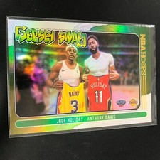 2020-21 NBA Hoops Jersey Swap #6 Anthony Davis/Jrue Holiday Holo