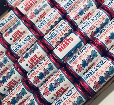 personalised baby shower sweets