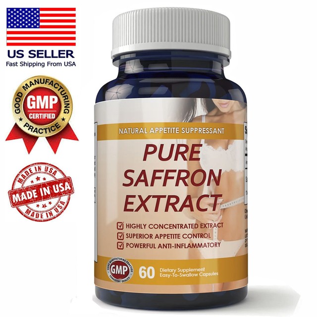 Pure Saffron Extract Weight Loss Capsules Crave Away Appetite Control