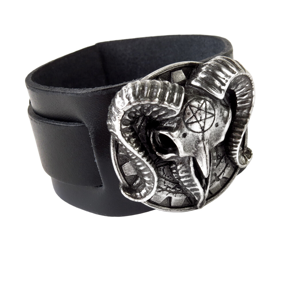 ALCHEMY GOTHIC: VIS VIVA Bracelet 生命力 Elizabethan Red Crystal Heart Cuff Bracelet by Alchemy Gothic