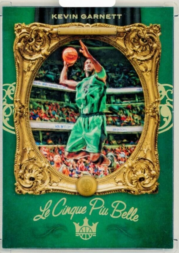 2019-20 Panini Court Kings Basketball Kevin Garnett Le Cinque Piu Belle Boston