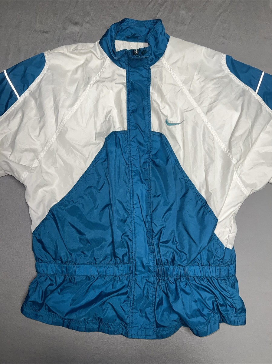 NIKE 90's ジャケット Nike Vintage 90s Track Jacket Youth Size L Green and White