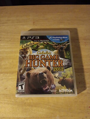 Cabela's Big Game Hunter 2012 (Sony PlayStation 3, 2011) Untested