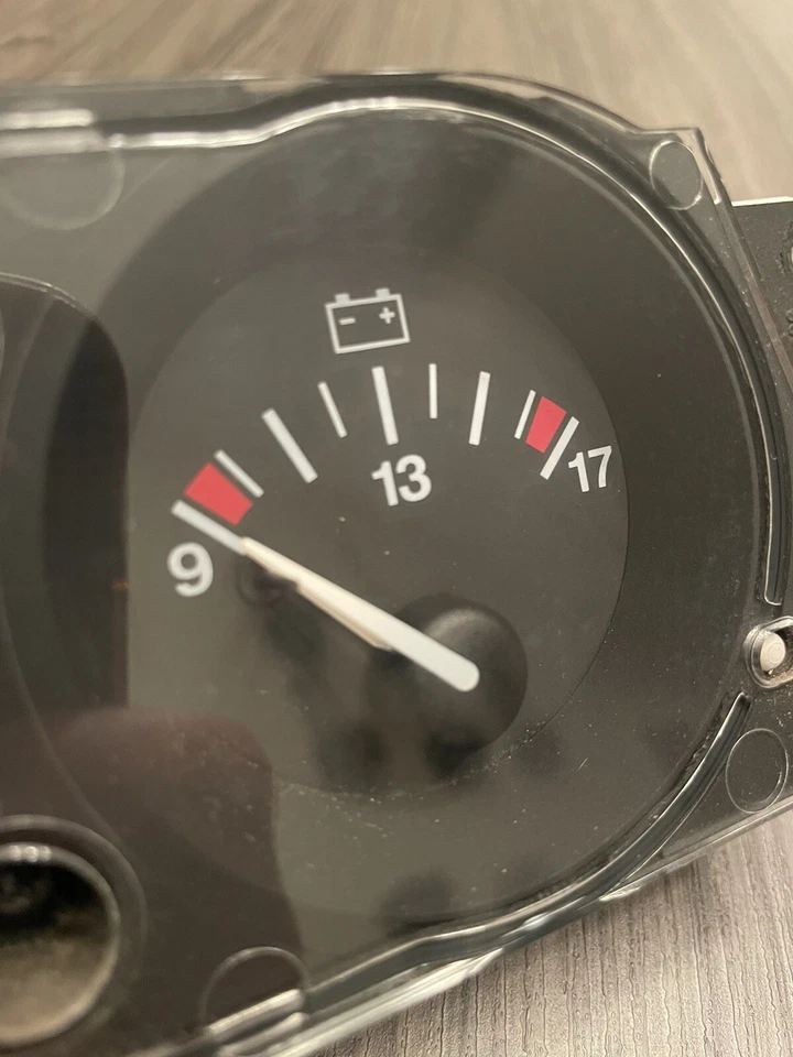 Jaguar XK8 XKR 1997-2002 unidad de medidor de instrumentos OEM (batería de aceite de reloj) LJA4310AG Foto 4 de 4