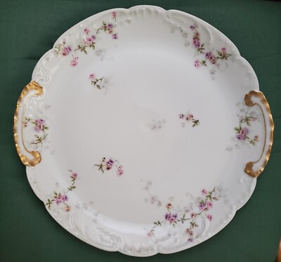 Theodore Haviland Limoges France 12'' Round Platter Schleiger 150