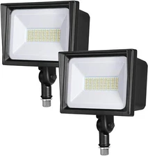 DEWENWILS 2-Pack 6670 Lumen Security Wall Light Outdoor LED Floodlight for Yard