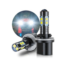 880 890 893 White LED Bulbs Headlight High Low Beam For Artic Cat 250 300 500