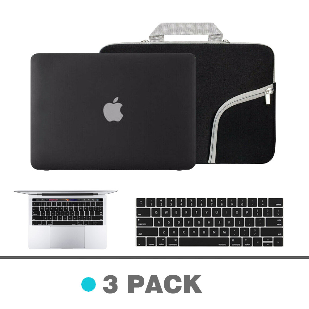 For Macbook Air Pro 13" Case+Keyboard Cover+Laptop Sleeve Bag A2337 A2251 A2179