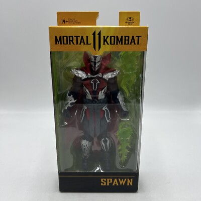 McFarlane  Mortal Kombat 11 MALEFIK Skin SPAWN 7  Action Figure DMG BOX