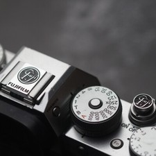 Metal Camera Hot Shoe Cover Shutter button For Fujifilm X100V X-H2S XT3 XT4 XT5