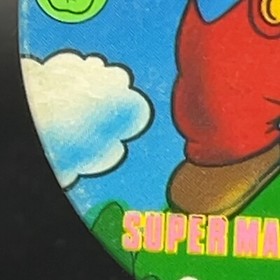 Mario Meet! Menko Super Mario Bros Famicom Card Nintendo 1985 NES Japanese