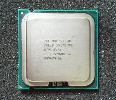 CPU Intel Core2 Duo E4600 SLA94 2x2,4GHz Sockel 775 Prozessor