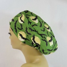 Halloween Women Scrub Hat Surgical Cap Scrub Hat Nurses Hat Medical USA Made