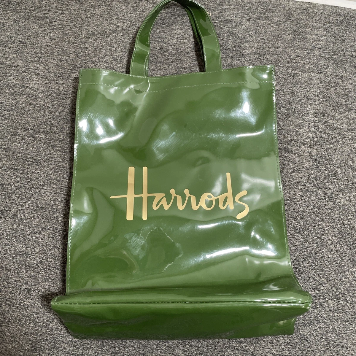 Harrods pvc shop bag