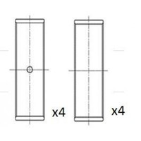 Pleuellager Fai Autoparts BB2022-STD FüR Fiat Panda Punto