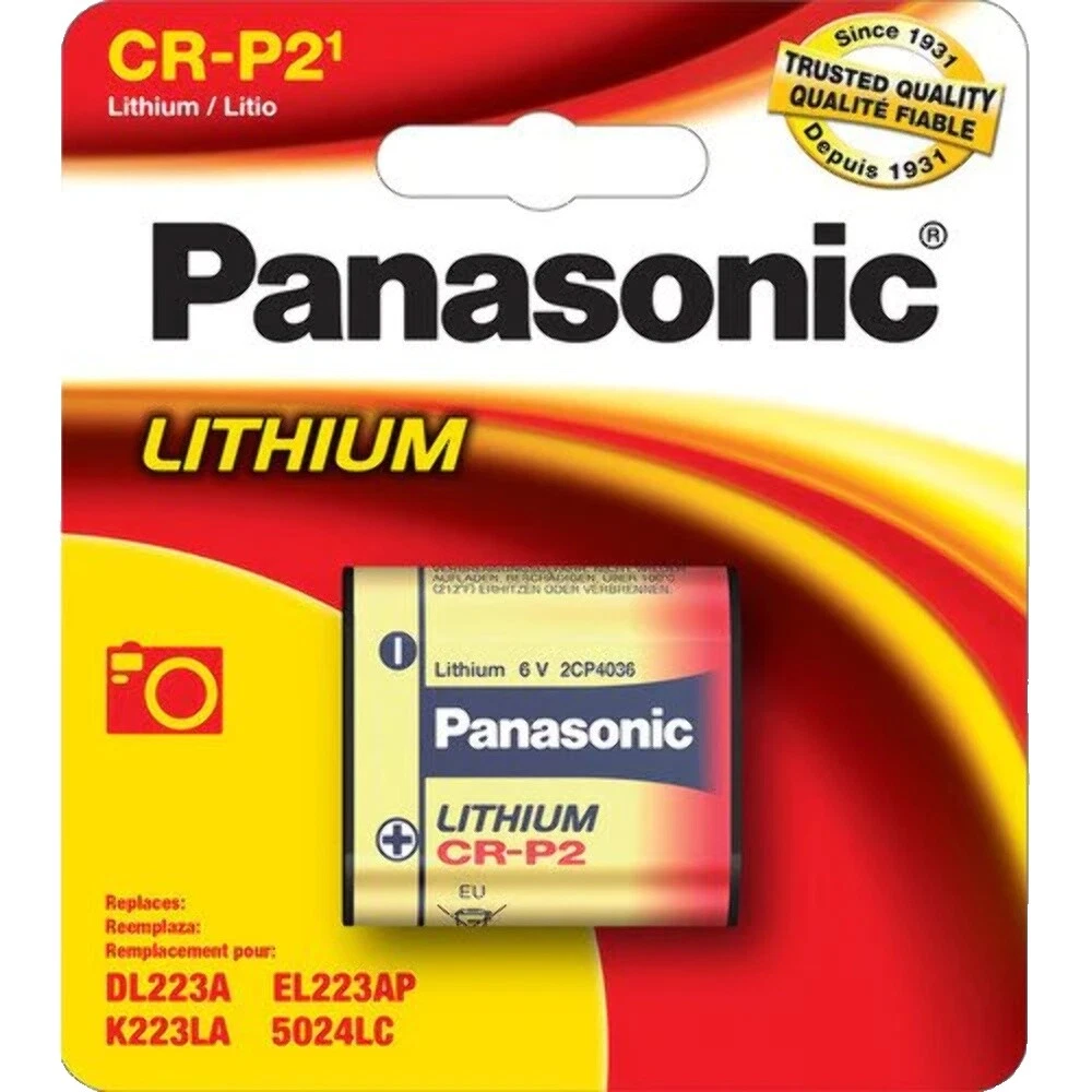 Panasonic 6 V Single Use Batteries