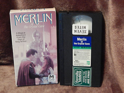 Merlin of the Crystal Cave (VHS, 1991) George Winter) BBC VIDEO  