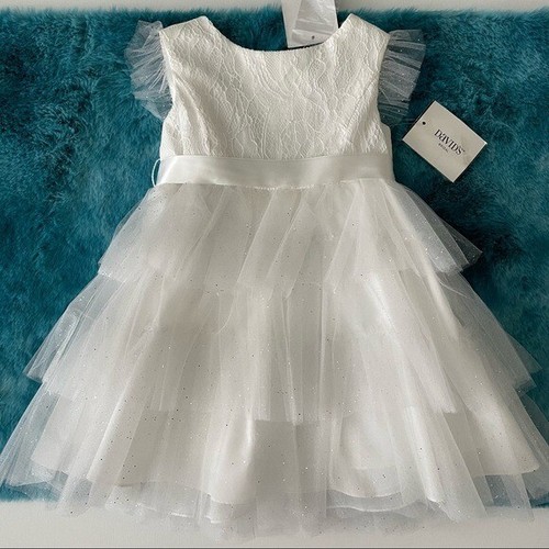 David's Bridal Toddler Girl Flutter 