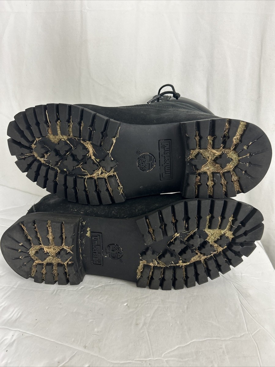 Timberland Leather 10073 Men Size 10.5 M Black Premium Timberland Leather 10073 Men Size 10.5 M Black Premium
