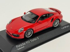 1/43 Minichamps Porsche 911 Turbo S  from  2016 in Red 410 067170 BK108