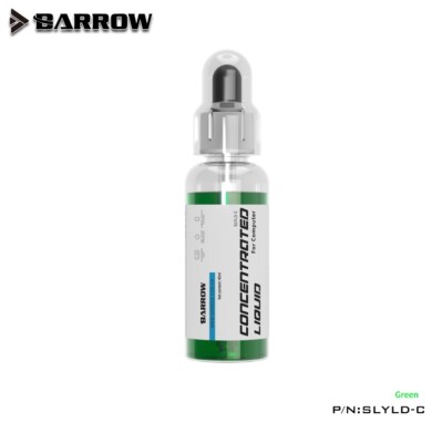 Barrow Concentrated Water Cooling PC Liquid Coolant 40ML SLYLD-C , UV Green