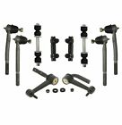 10 Pc Suspension Kit for Chevrolet Astro Gmc Safari Tie Rods Sway Bar Idler Arms (For: Gmc Safari)
