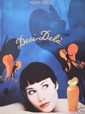 PRESSEWERBUNG 1995 LE PARFUM DE NINA RICCI DECI-ÉTÀ - ADVERTISING