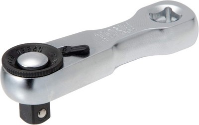 TONE RH2HSS2 1/4'' Stubby Ratchet Handle Socket Hold Ship from Japan