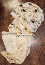 Authentic Ethnic Indian Dupatta / Saree Shawl Wrap 192" x 43"