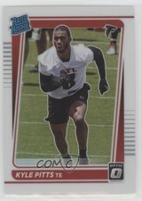 2021 Panini Donruss Optic Rated Rookie Holo Prizm Variation Kyle Pitts #211 0jk3