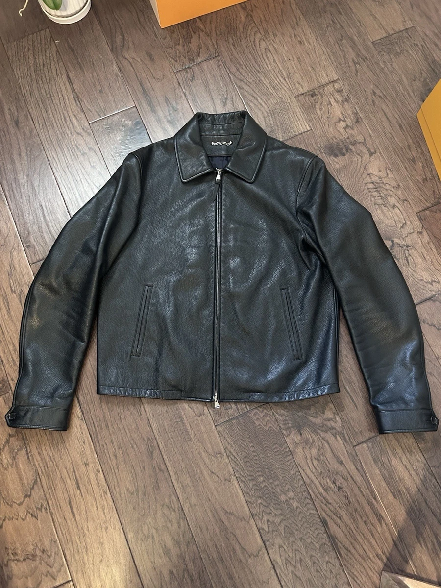 Louis Vuitton Leather Outer Shell Black Coats, Jackets & Vests for