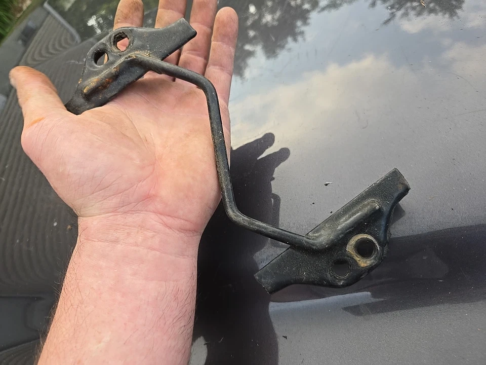 Dodge Charger 1966-1969 soporte de retención de batería GTX RoadRunner carrocería A/B dardo Foto 2 de 4