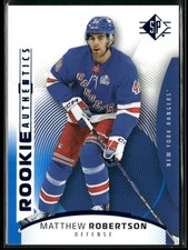 Matthew Robertson 2025-26 SP Hockey Blue #128 RC