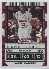 2020 Panini Contenders Draft Picks Game Ticket Green Explosion James Harden 0zg6