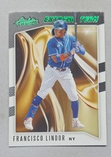 2021 Panini Absolute - Extreme Team Francisco Lindor #ET-5 Green