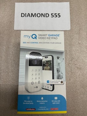 Chamberlain my Q Smart Garage Video Keypad White MYQ-K40TXXW | 8098